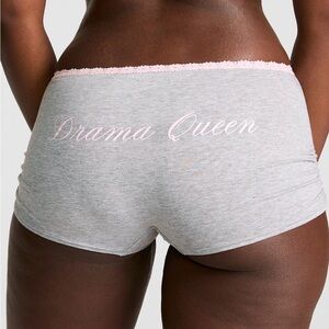 PINK VICTORIAS SECRET COTTON DORM BOYSHORT PANTY